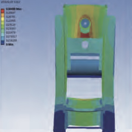 press h frame body press h frame body