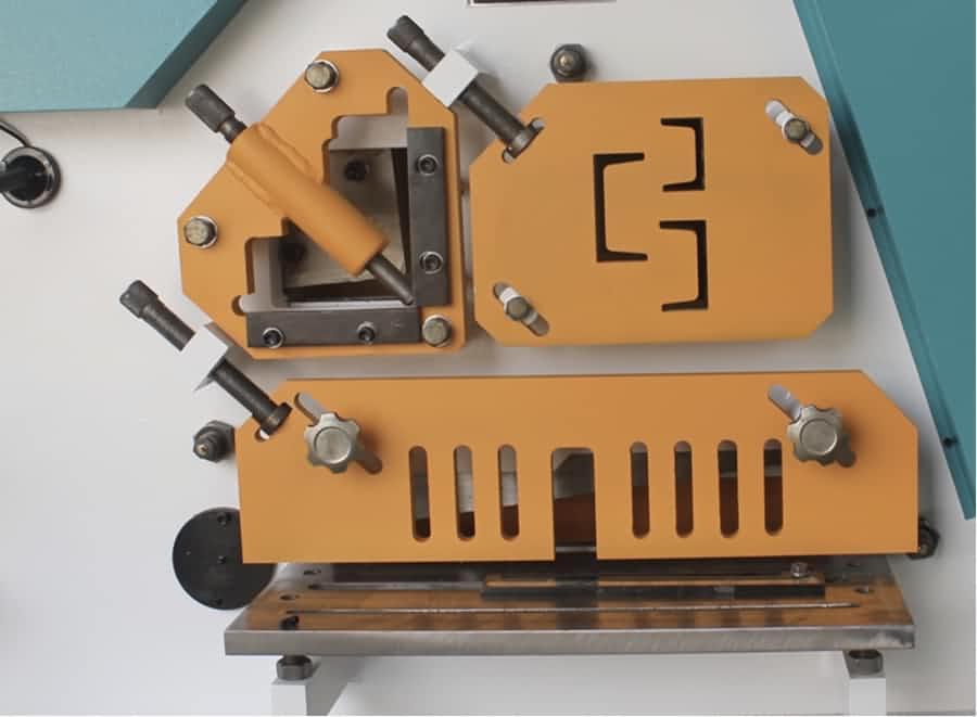 shearing station-ironworker trabajo de cizallamiento