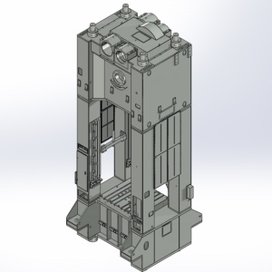Estructura de prensa de engranajes exc&eacute;ntrico JS31