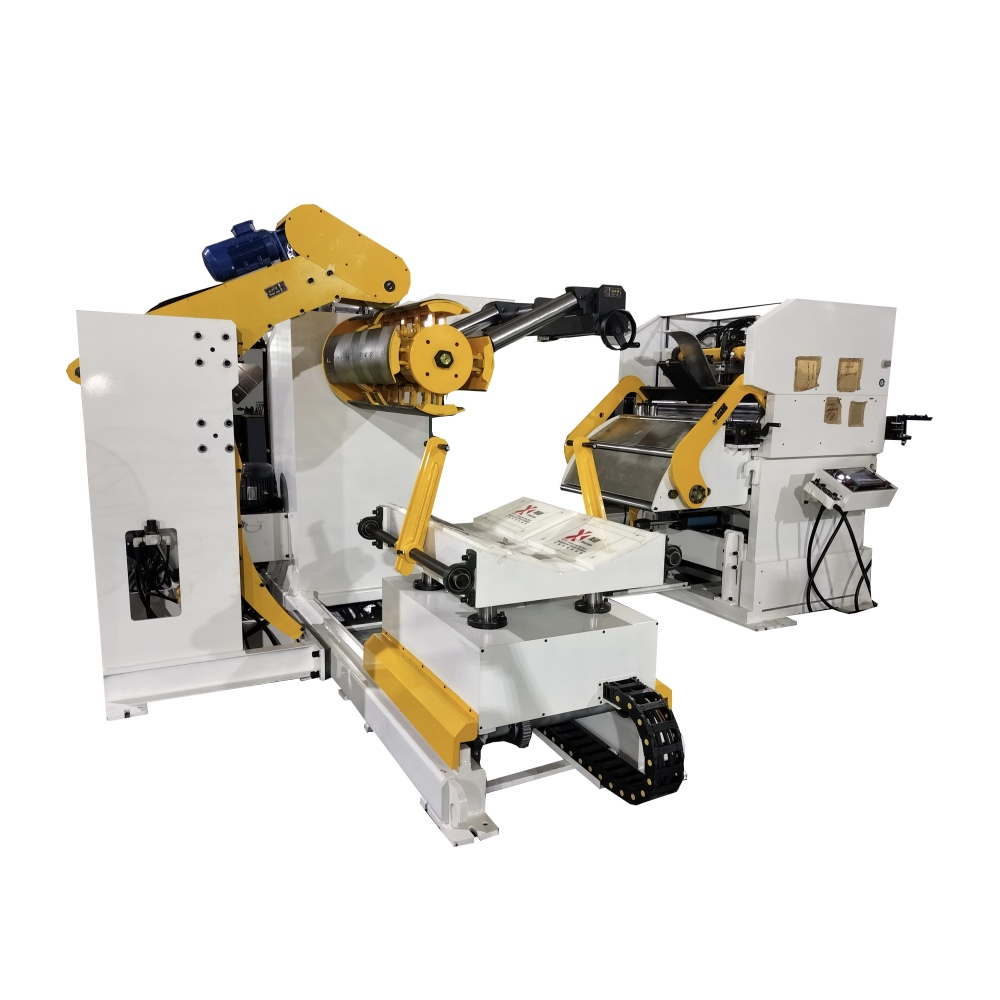 Alimentador de rizador con Uncoiler