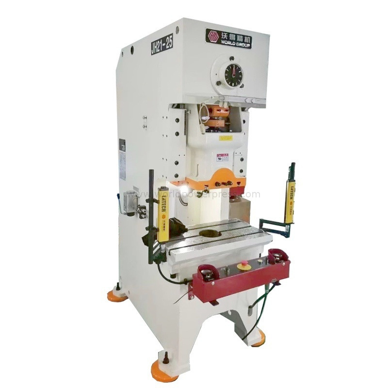 Máquina de press de cigüeñal único de 25 toneladas