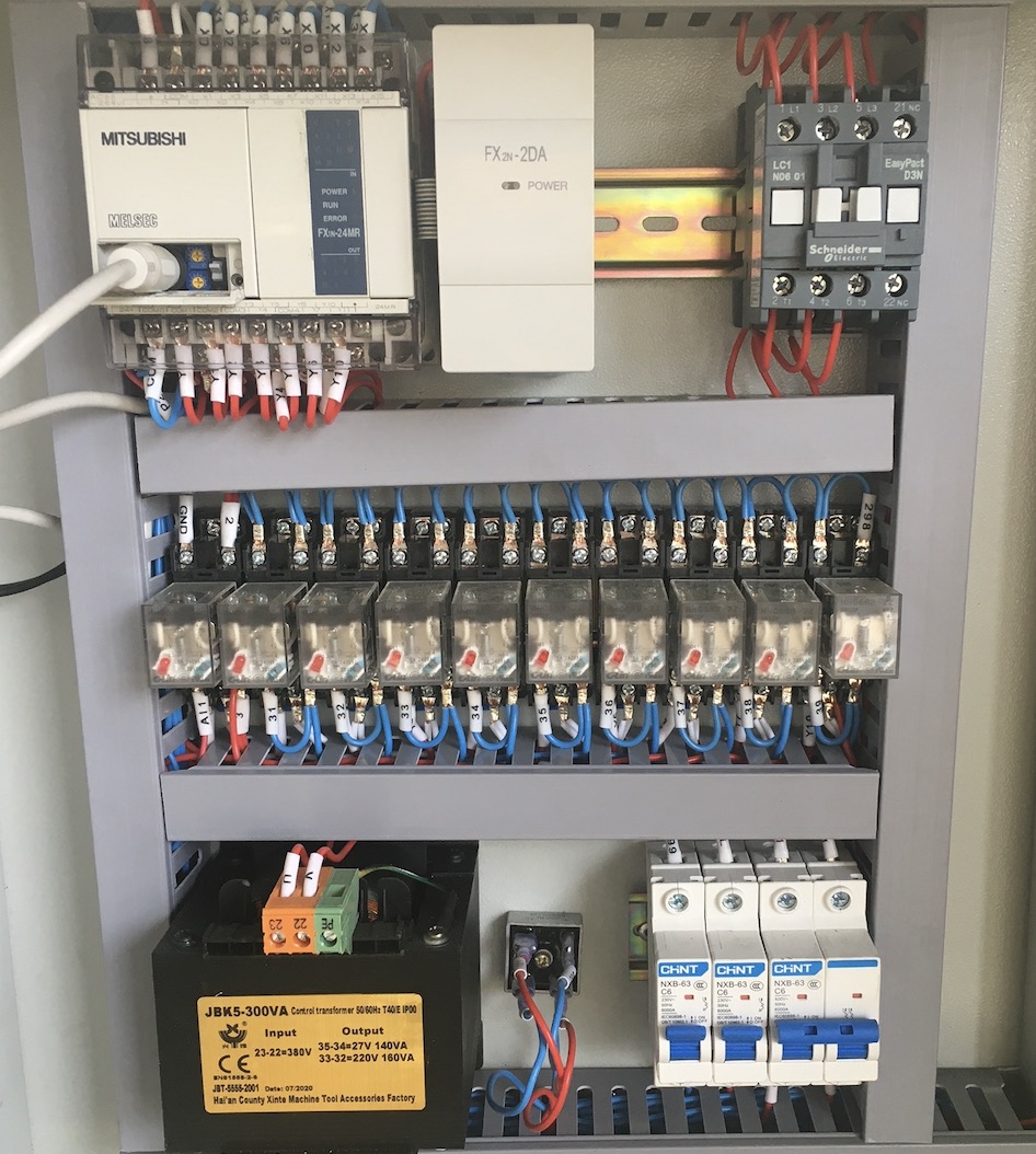 gabinete el&eacute;ctrico de prensa hidr&aacute;ulica