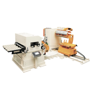 Alimentador de plancha de bobina 3 en 1 tipo con carro de carga de bobina