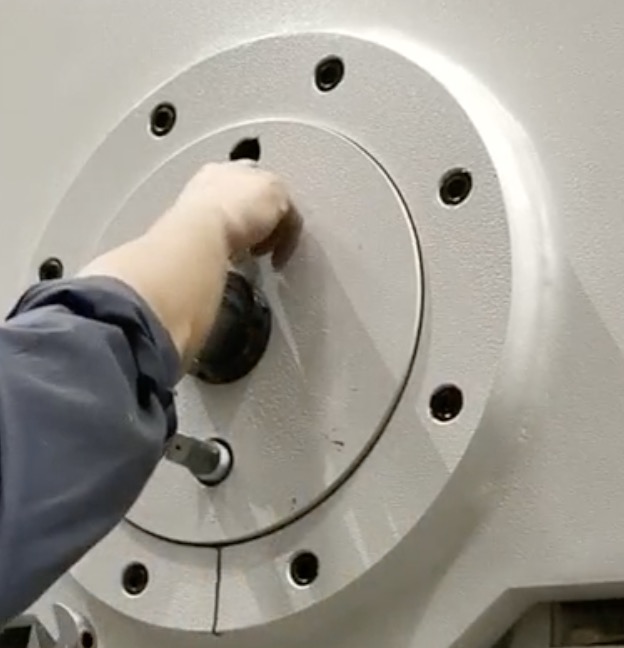 Presione la ventana de revestimiento de longitud de carrera